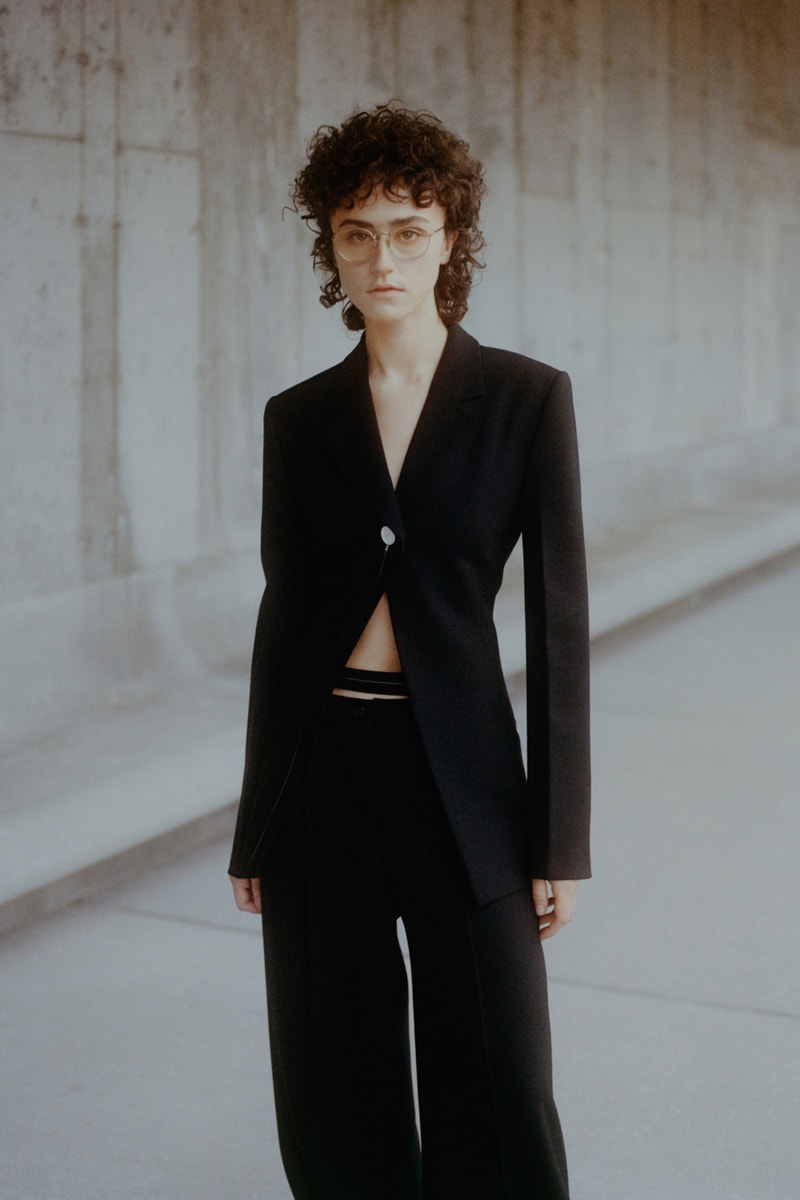 proenza schouler fall winter 2021 fw21 collection lookbook new york fashion week nyfw ella emhoff jacket trouser suit