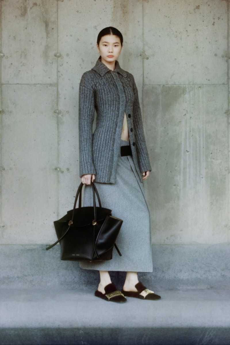 proenza schouler fall winter 2021 fw21 collection lookbook new york fashion week nyfw ribbed knit shirt top