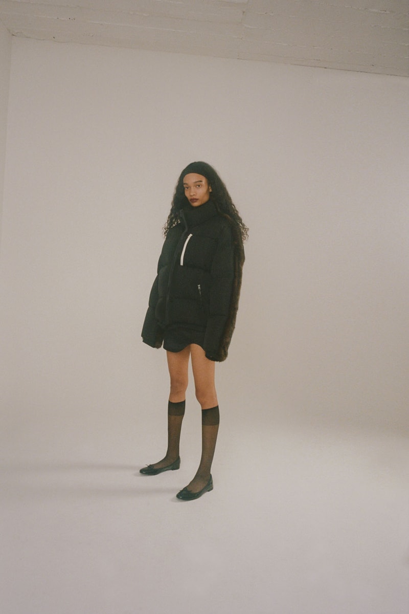 sandy liang fall winter 2021 fw21 collection puffer jacket oversized