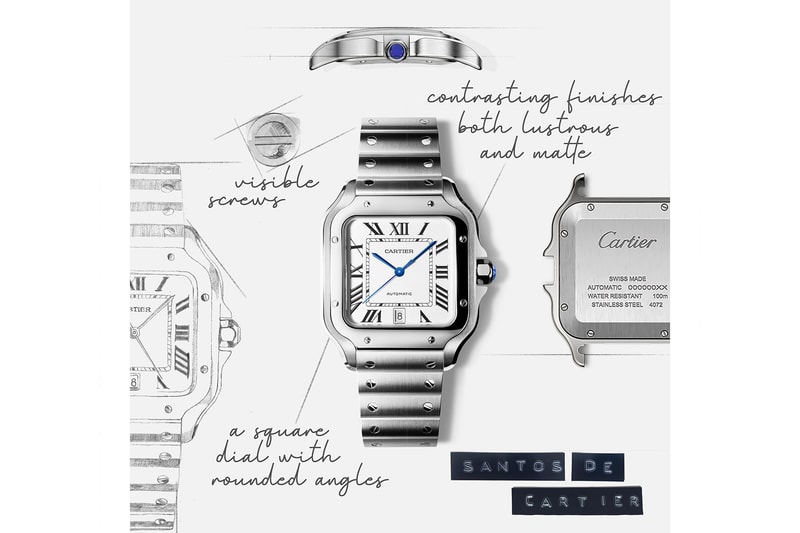 santos de cartier designer wristwatch the culture of design campaign