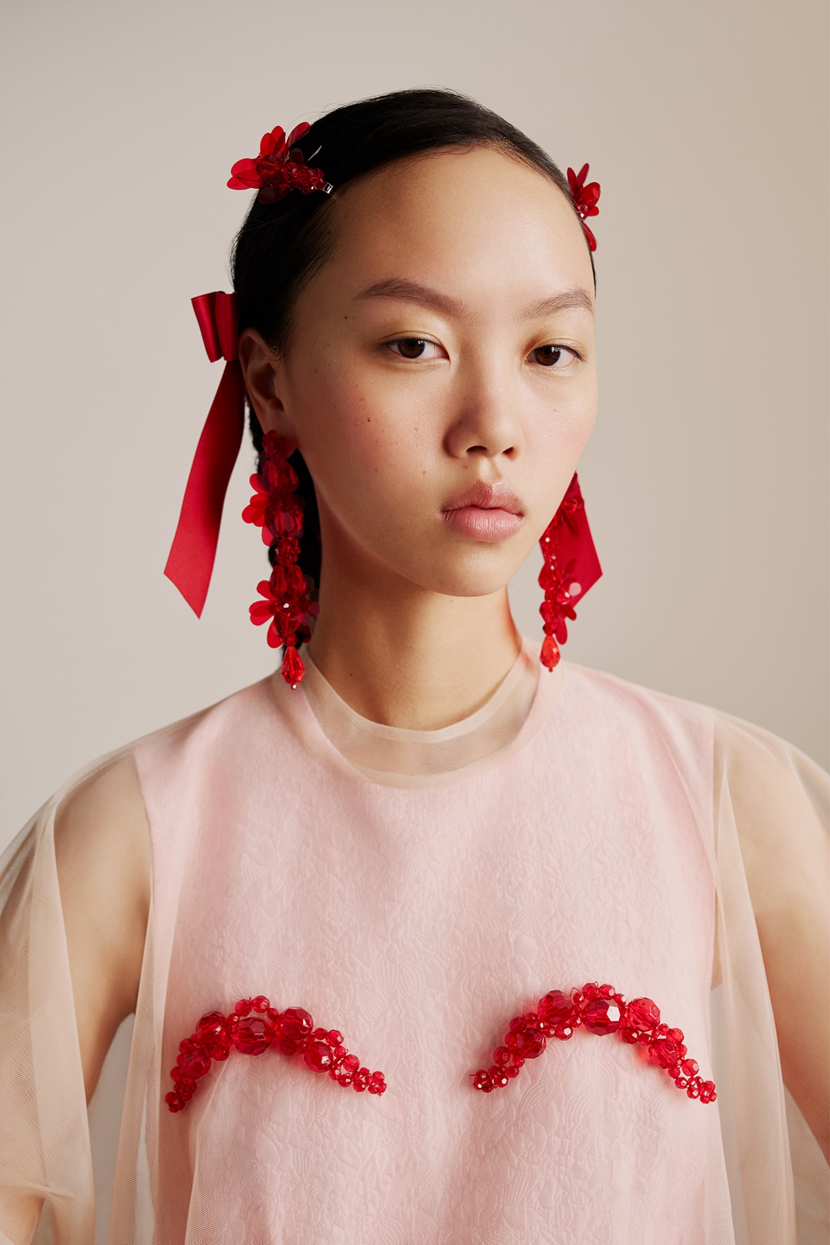 Simone Rocha x H&M Collaboration Campaign Daisy Edgar-Jones