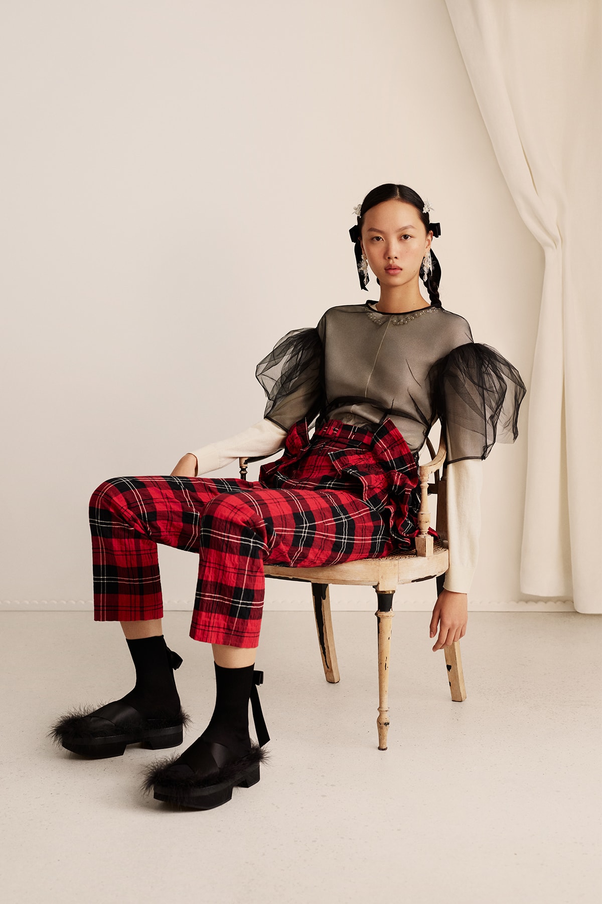 Simone Rocha x H&M Collaboration Campaign Daisy Edgar-Jones