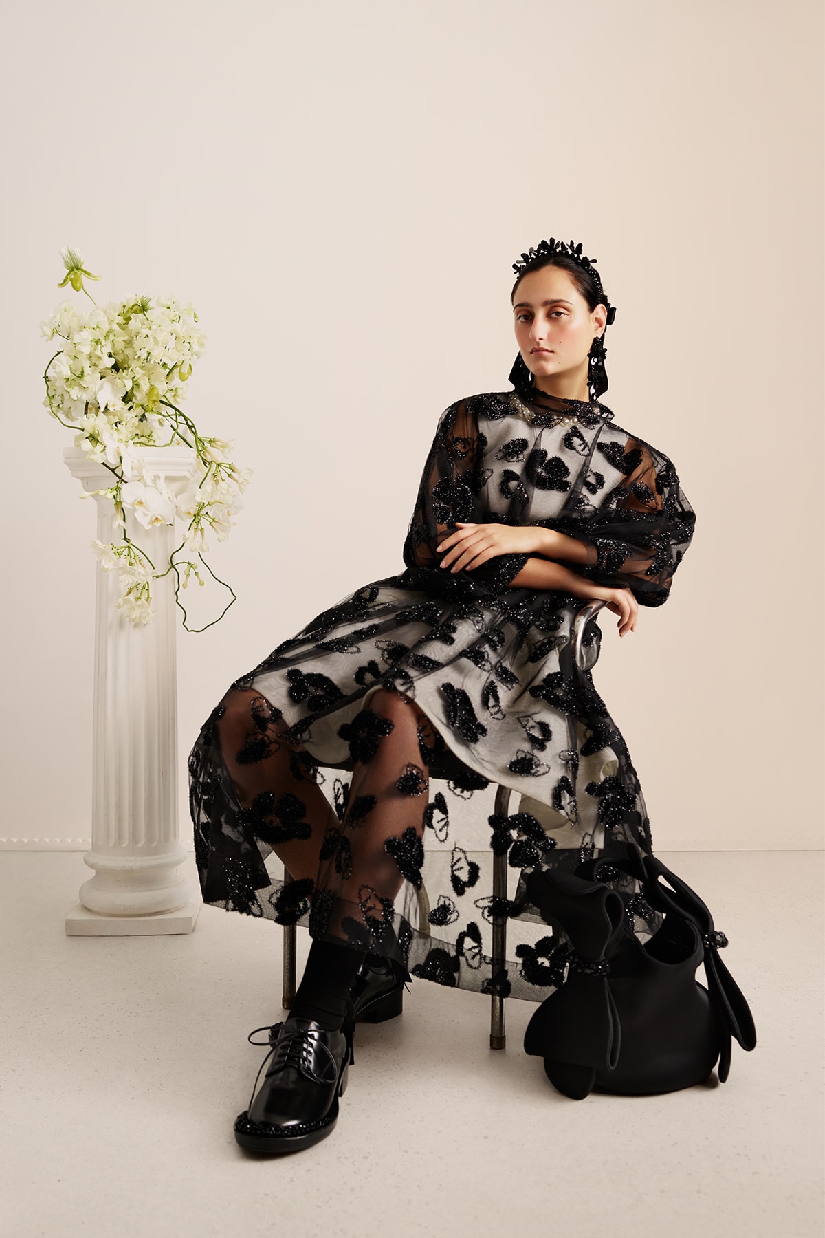 Simone Rocha x H&M Collaboration Campaign Daisy Edgar-Jones