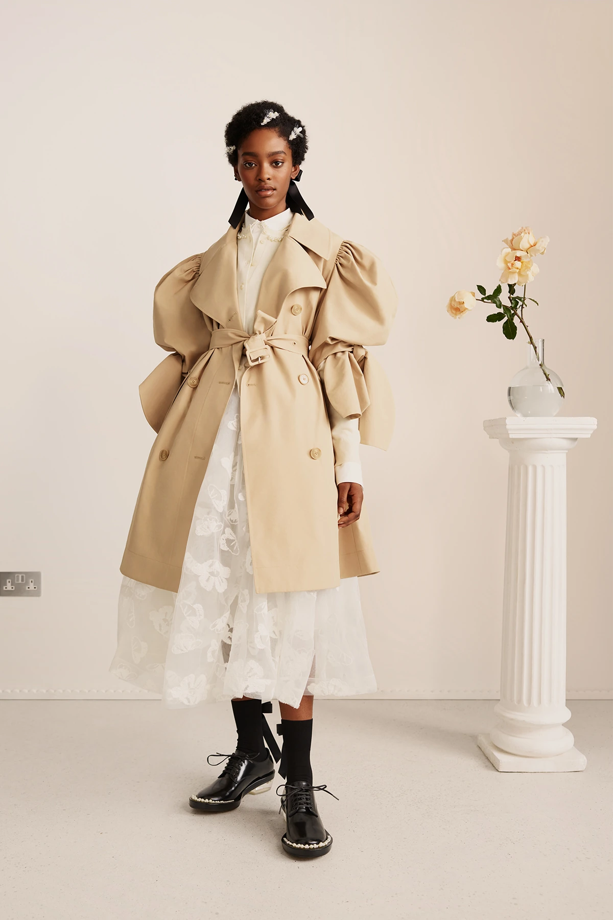 Simone Rocha x H&M Collaboration Campaign Daisy Edgar-Jones