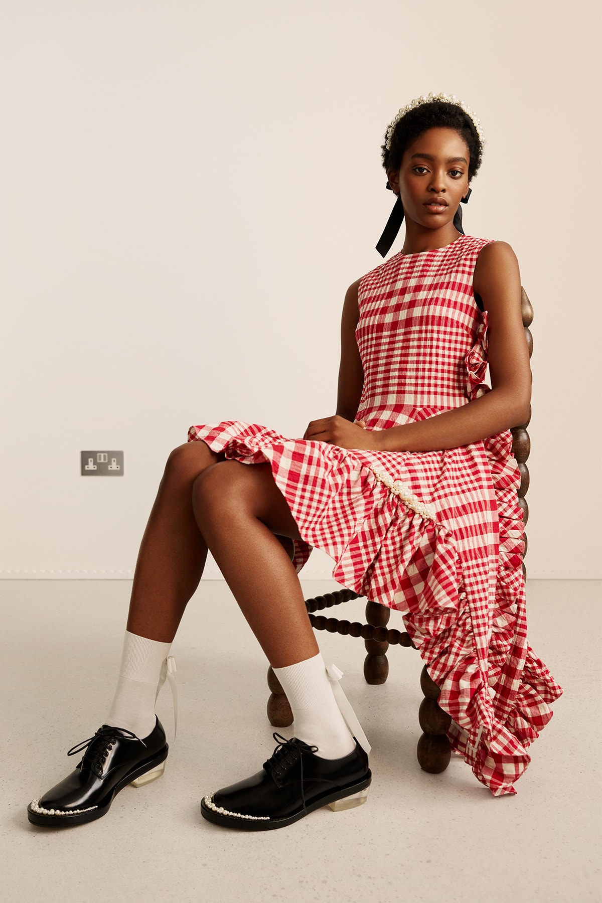 Simone Rocha x H&M Collaboration Campaign Daisy Edgar-Jones