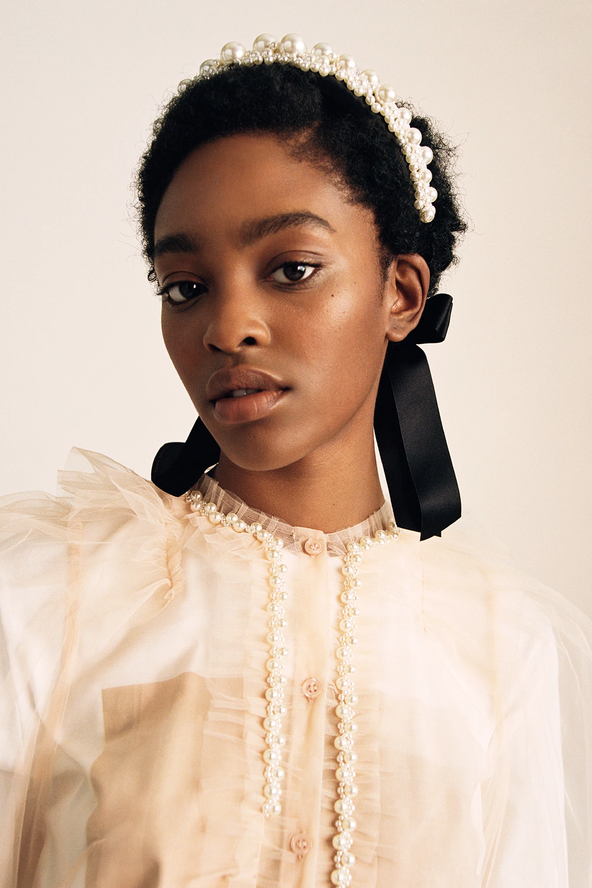 Simone Rocha x H&M Collaboration Campaign Daisy Edgar-Jones