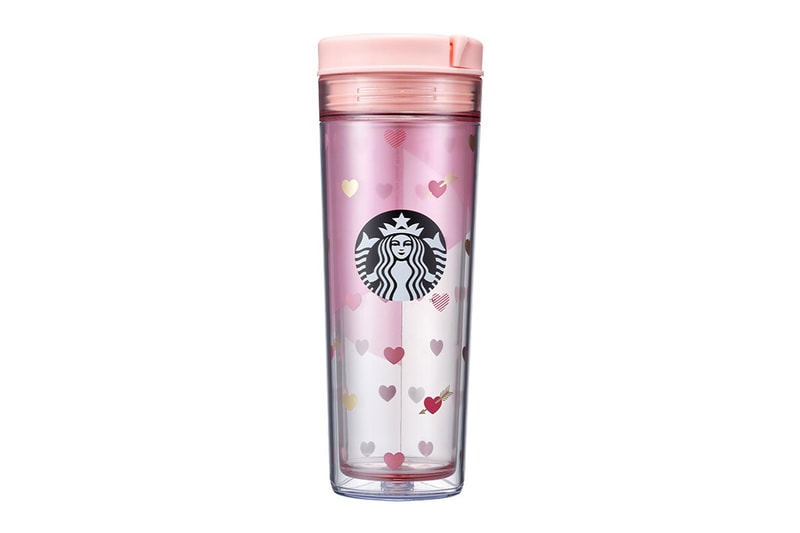 starbucks korea valentines day merch collection love iconic tumbler hearts