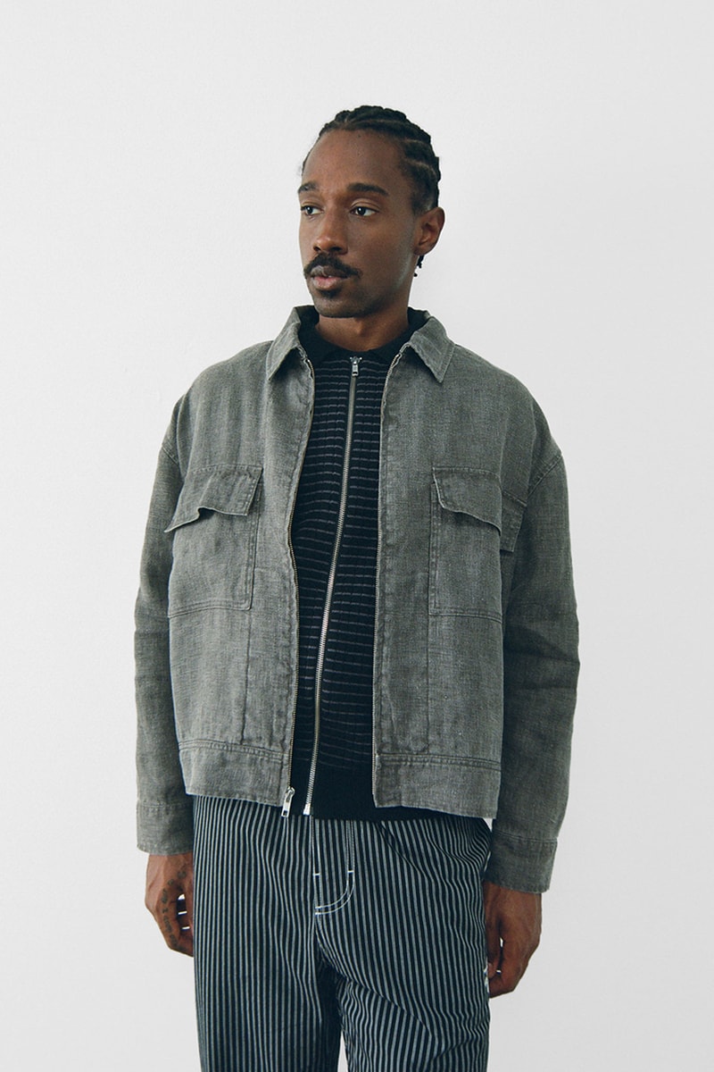 stussy spring 2021 collection lookbook womenswear denim jacket washed