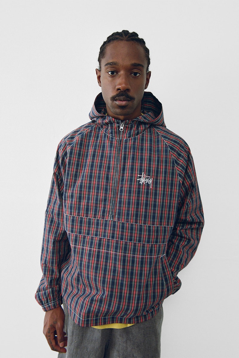 stussy spring 2021 collection lookbook womenswear anorak hoodie jacket