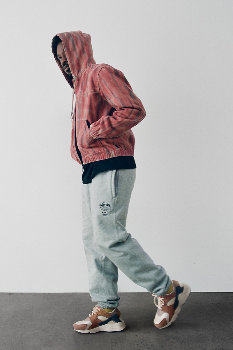 stussy spring 2021 collection lookbook womenswear hoodie jeans sneakers