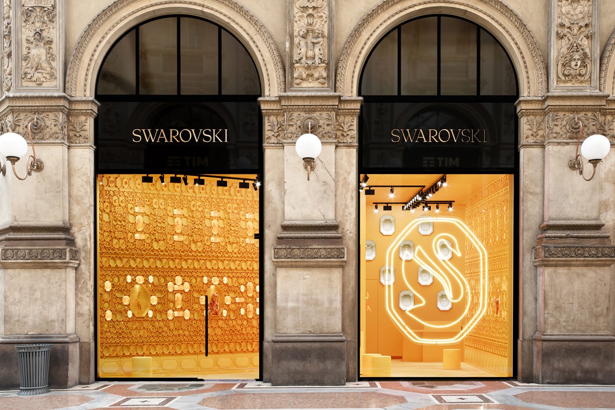 swarovski rebrand redesign store adwoa aboah campaign jewelry