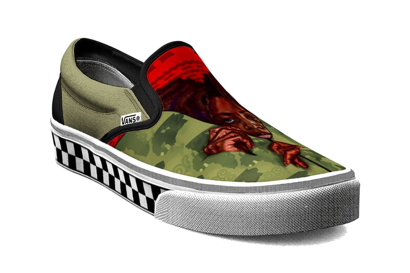 vans slip on sneakers black history month bhm partnership collaboration sydney g james