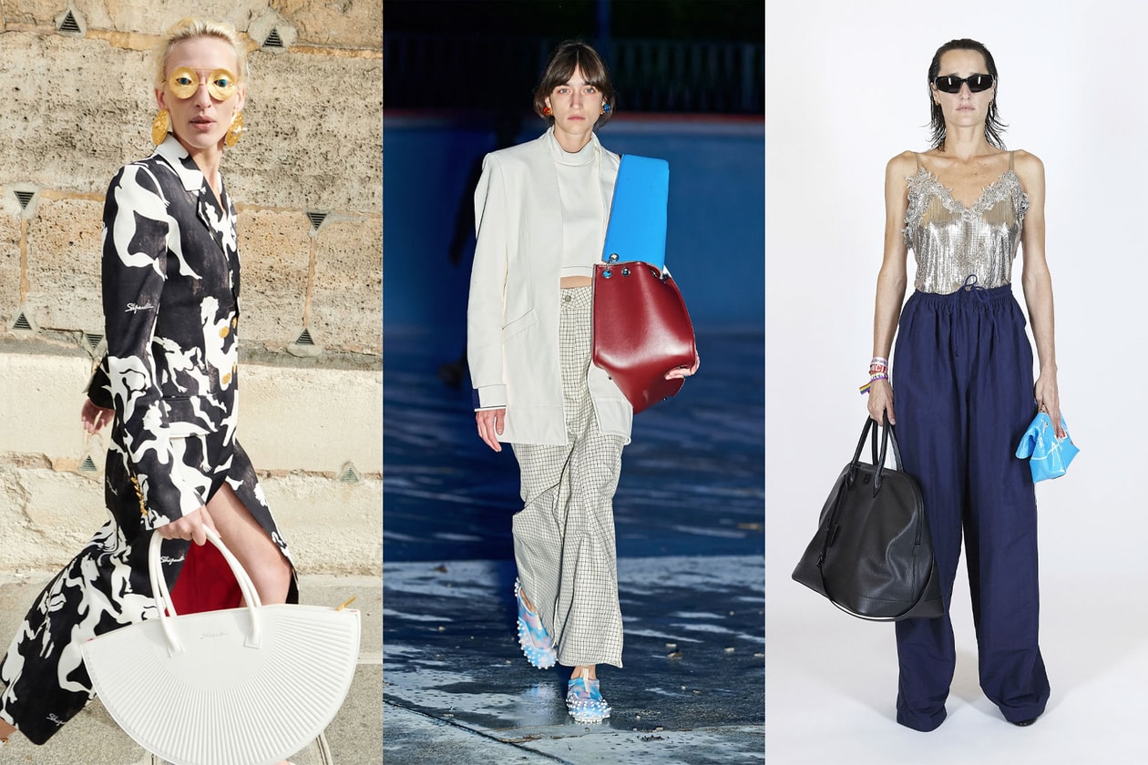 best spring summer handbag trends to shop water bottle holders large shoulder purses bottega veneta givenchy prada 