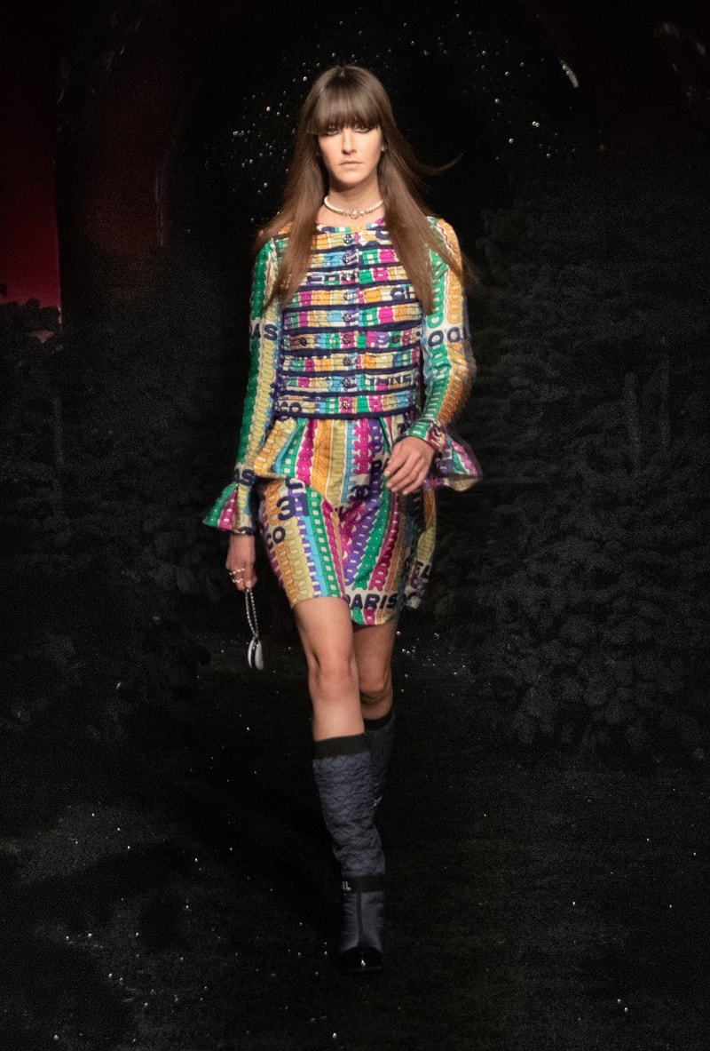 Chanel Fall/Winter 2021 Ready-to-Wear Collection Virginie Viard 70s Inspiration Karl Lagerfeld