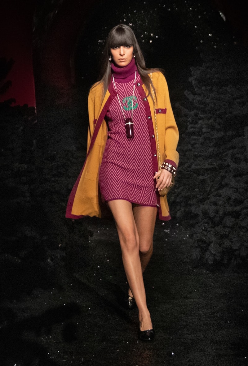 Chanel Fall/Winter 2021 Ready-to-Wear Collection Virginie Viard 70s Inspiration Karl Lagerfeld
