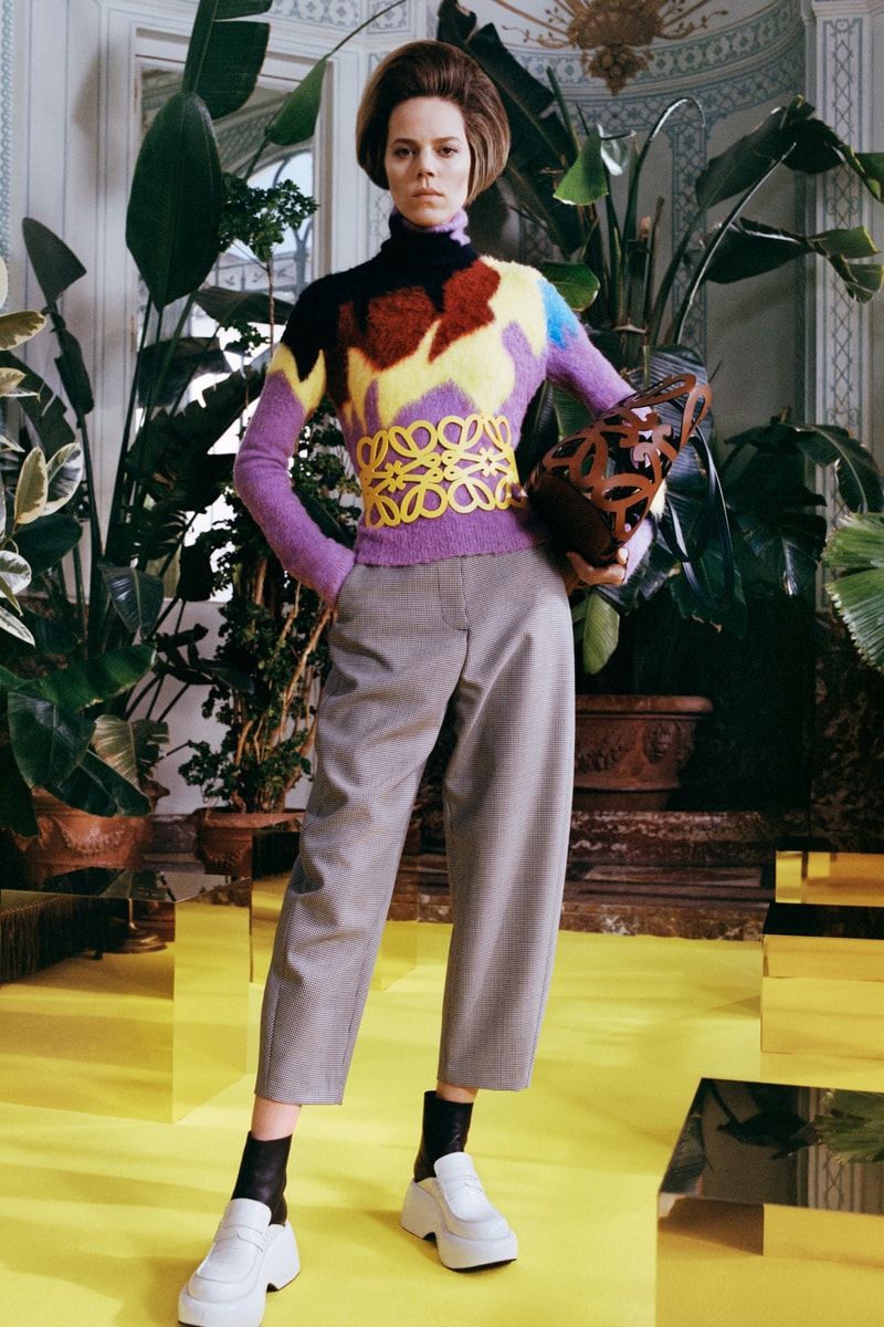 Loewe Fall/Winter 2021 Collection Newspaper Display Jonathan Anderson Loewe Amazona Bag Archive 