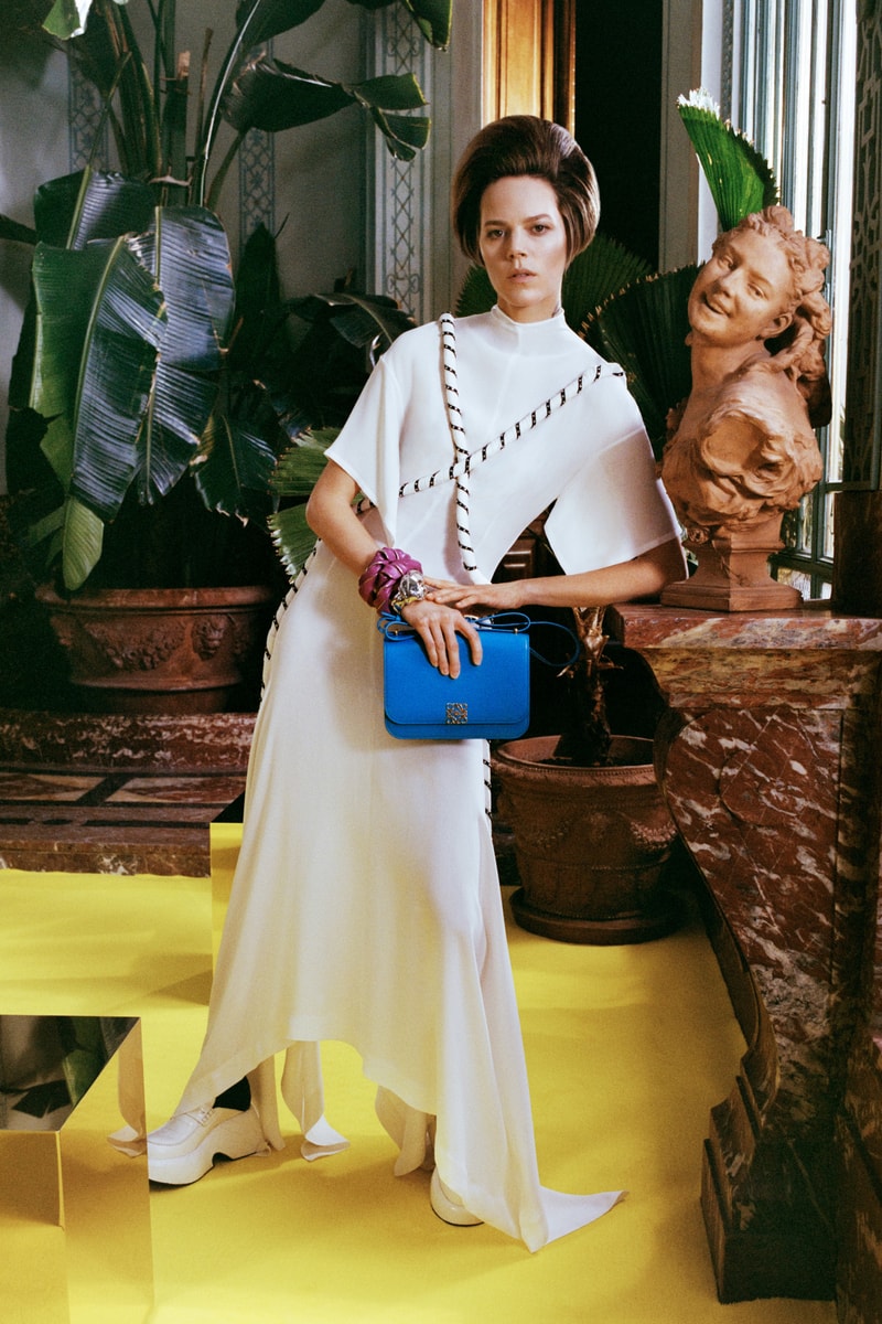 Loewe Fall/Winter 2021 Collection Newspaper Display Jonathan Anderson Loewe Amazona Bag Archive 
