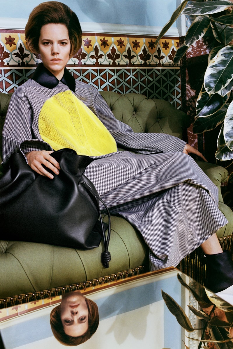 Loewe Fall/Winter 2021 Collection Newspaper Display Jonathan Anderson Loewe Amazona Bag Archive 