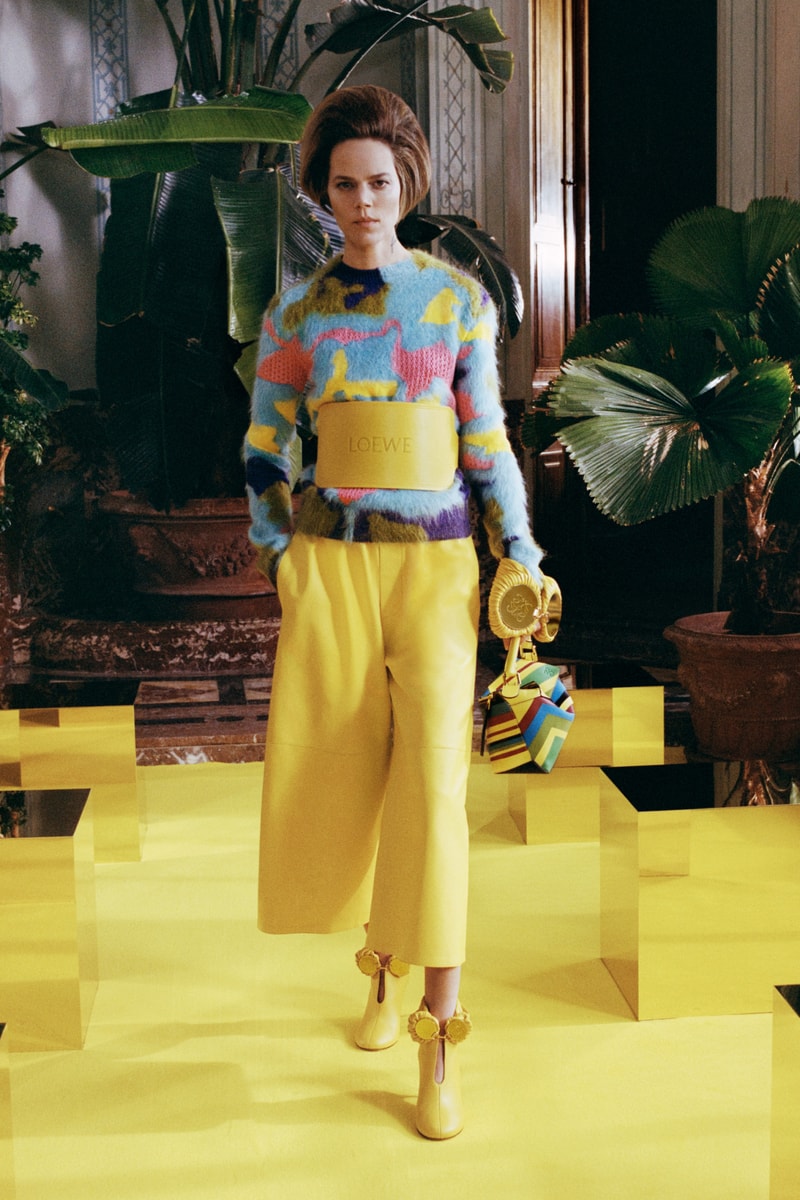 Loewe Fall/Winter 2021 Collection Newspaper Display Jonathan Anderson Loewe Amazona Bag Archive 