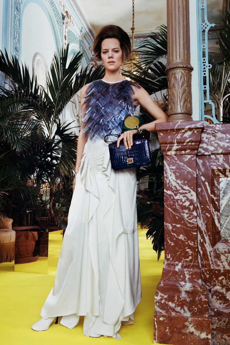 Loewe Fall/Winter 2021 Collection Newspaper Display Jonathan Anderson Loewe Amazona Bag Archive 