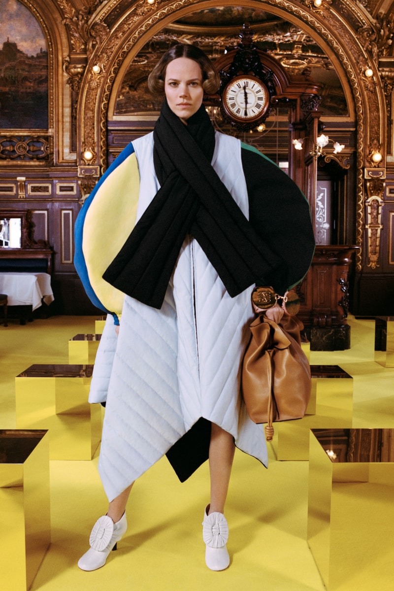 Loewe Fall/Winter 2021 Collection Newspaper Display Jonathan Anderson Loewe Amazona Bag Archive 