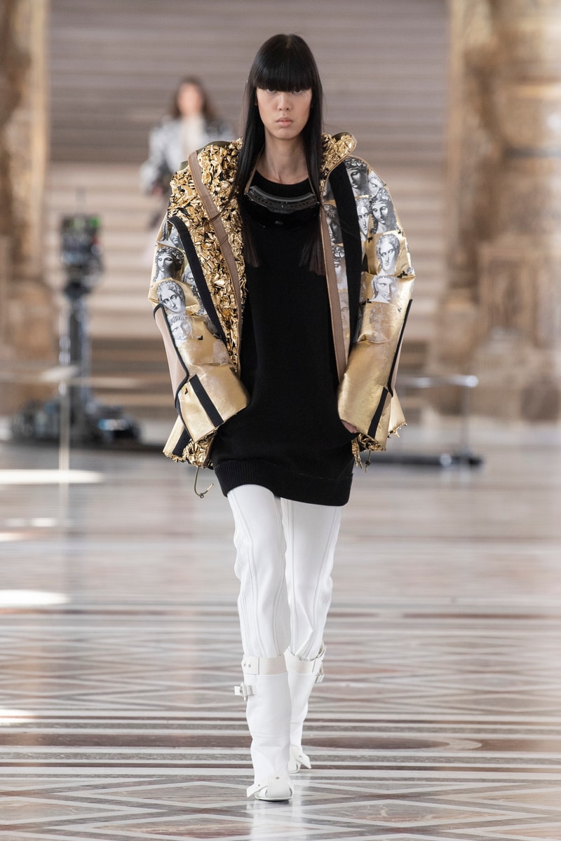 Louis Vuitton Fall/Winter 2021 Collection Nicolas Ghesquiere Louvre Museum Presentation Digital Video Fornasetti Collection