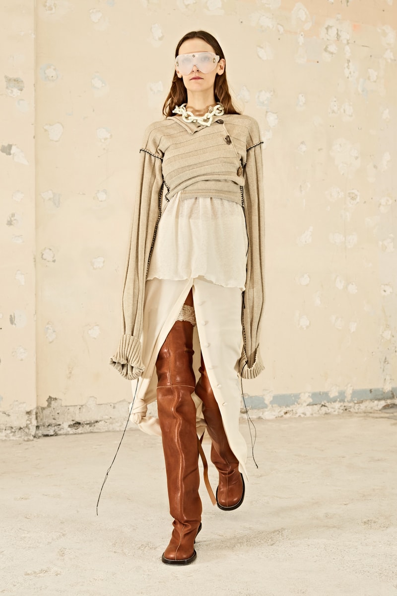 Acne Studios Fall/Winter 2021 Collection Show Jonny Johansson Post-Pandemic Fashion Leather Linen Silk