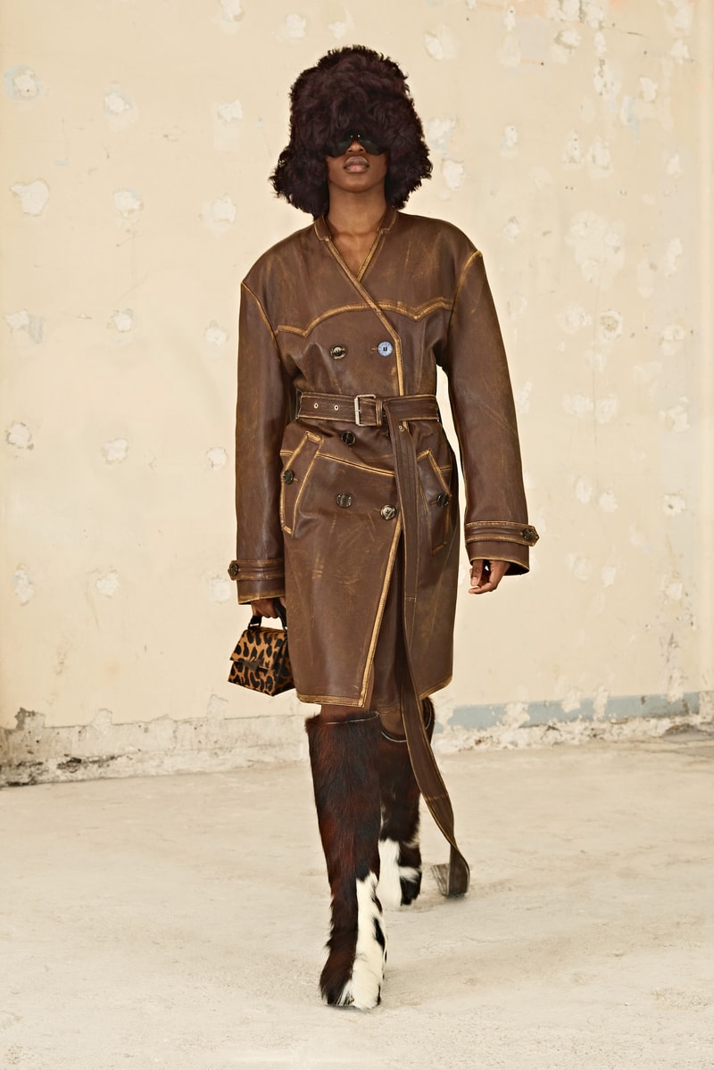 Acne Studios Fall/Winter 2021 Collection Show Jonny Johansson Post-Pandemic Fashion Leather Linen Silk