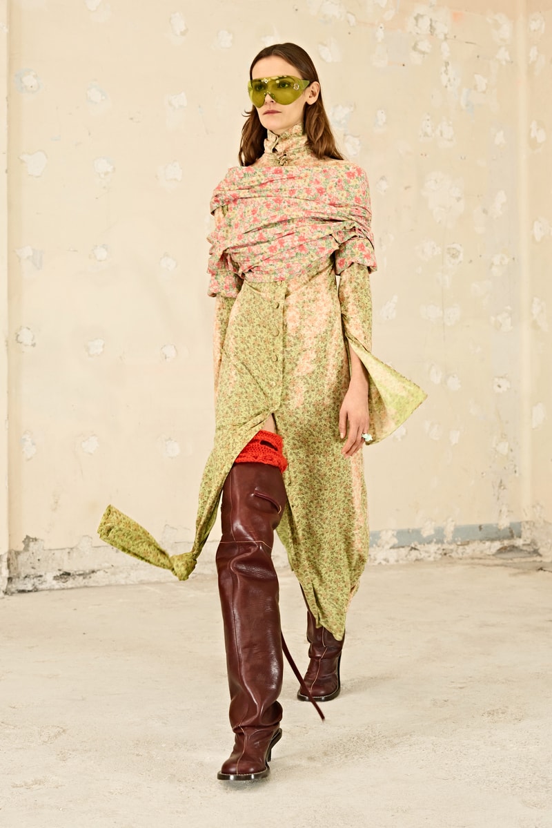 Acne Studios Fall/Winter 2021 Collection Show Jonny Johansson Post-Pandemic Fashion Leather Linen Silk