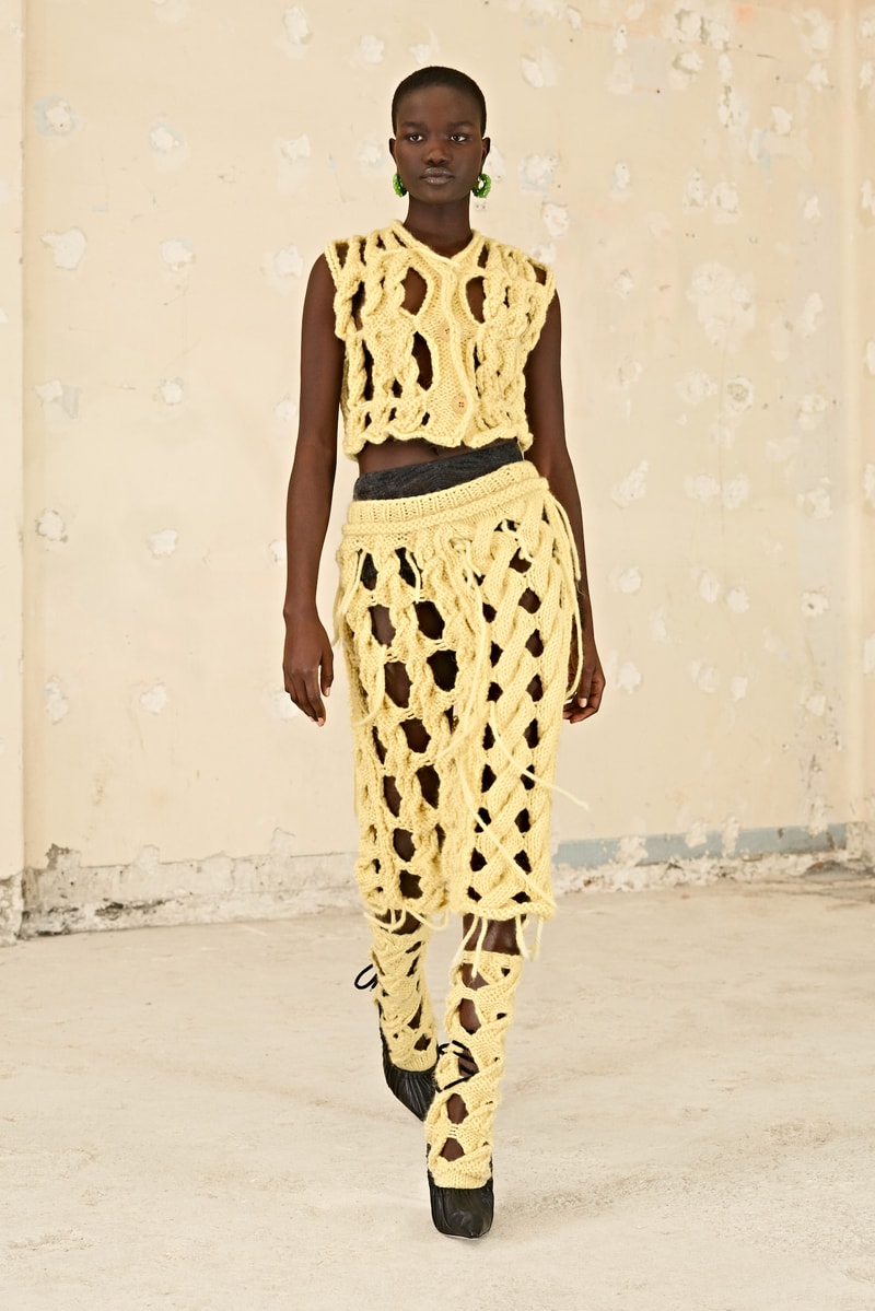 Acne Studios Fall/Winter 2021 Collection Show Jonny Johansson Post-Pandemic Fashion Leather Linen Silk