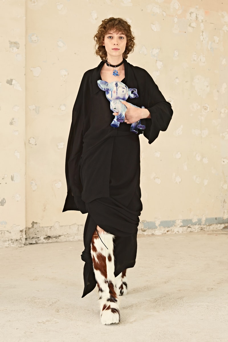 Acne Studios Fall/Winter 2021 Collection Show Jonny Johansson Post-Pandemic Fashion Leather Linen Silk