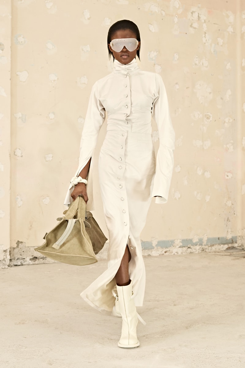 Acne Studios Fall/Winter 2021 Collection Show Jonny Johansson Post-Pandemic Fashion Leather Linen Silk