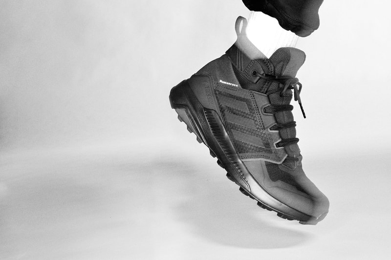 adidas pharrell williams collaboration pw triple black collection terrex trailmaker