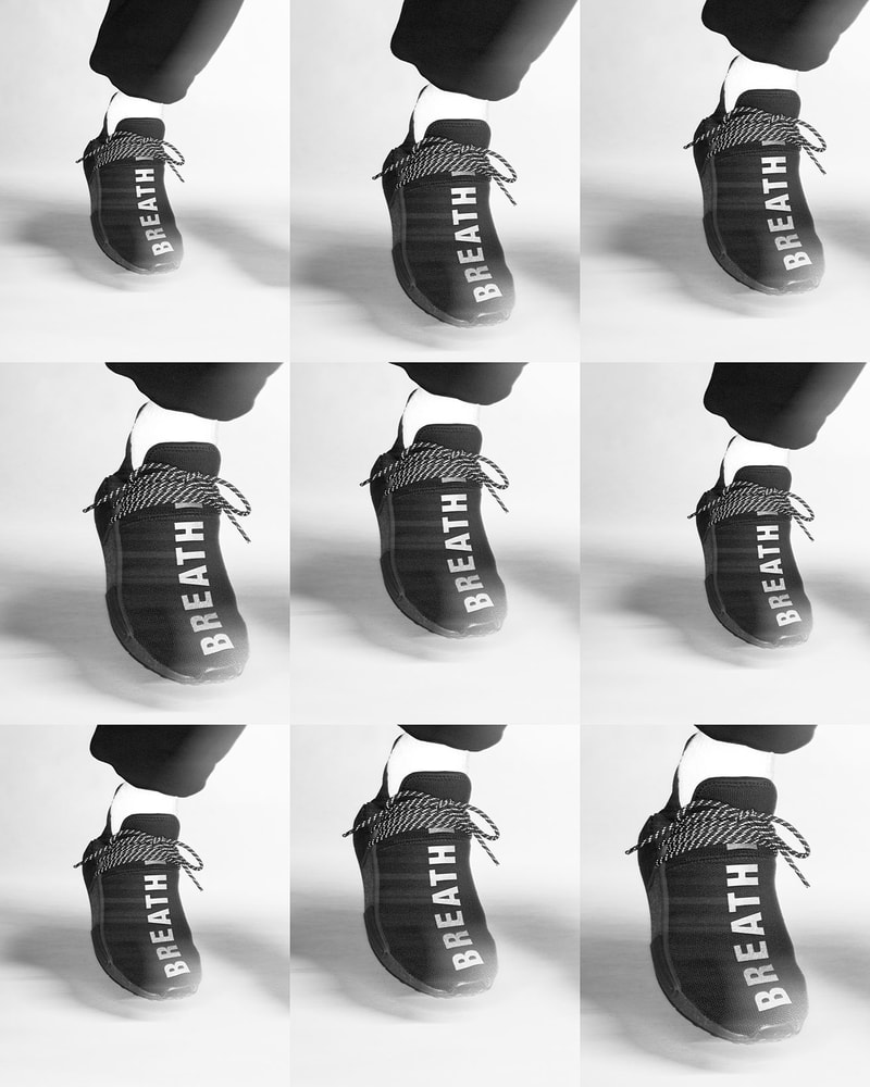 adidas pharrell williams collaboration pw triple black collection hu nmd