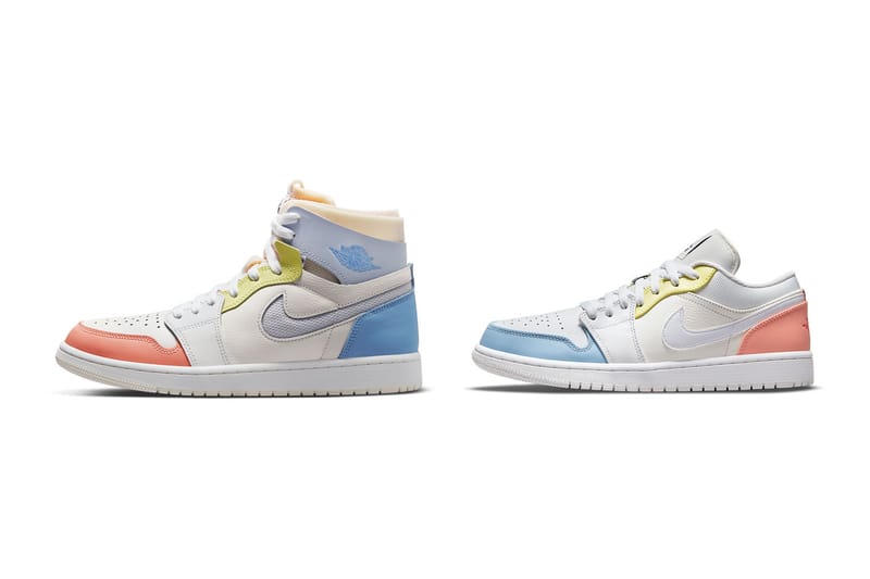 Nike Splashes Easter-Inspired Pastel Hues Onto Air Jordan 1 High Zoom CMFT and Air Jordan 1 Low