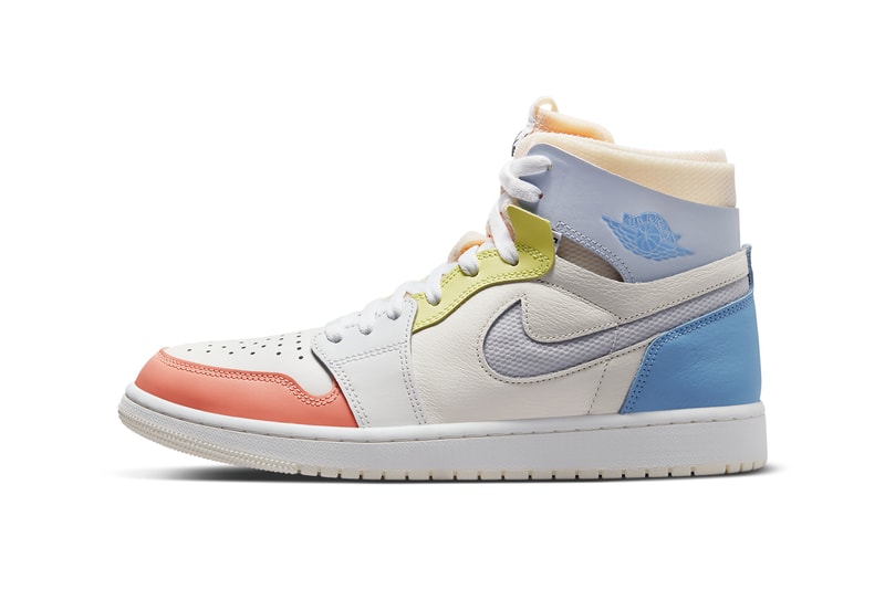 nike air jordan 1 aj1 high zoom cmft to my first coach pastel coral blue yellow white