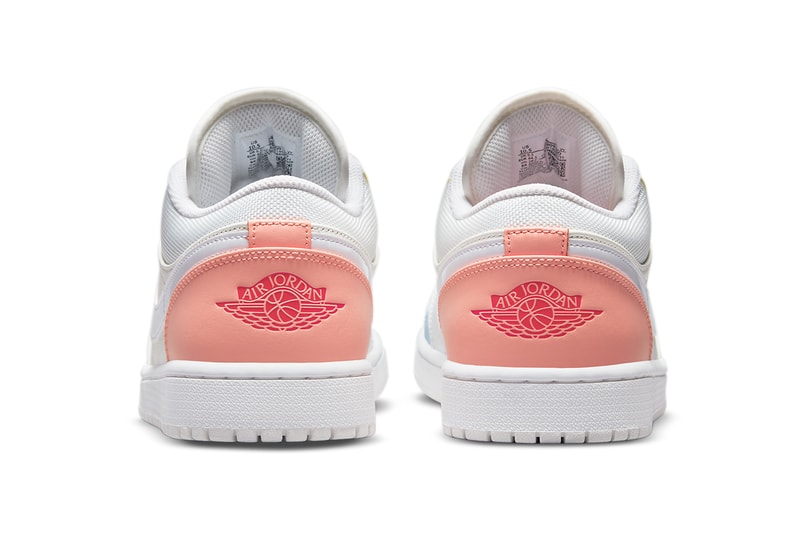 nike air jordan 1 aj1 low zoom cmft to my first coach back heel details logo