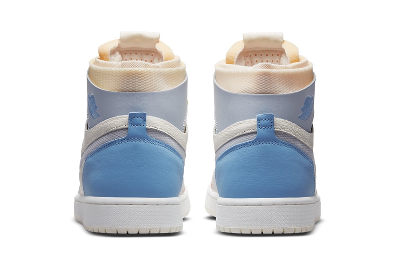 nike air jordan 1 aj1 high zoom cmft to my first coach back heel details