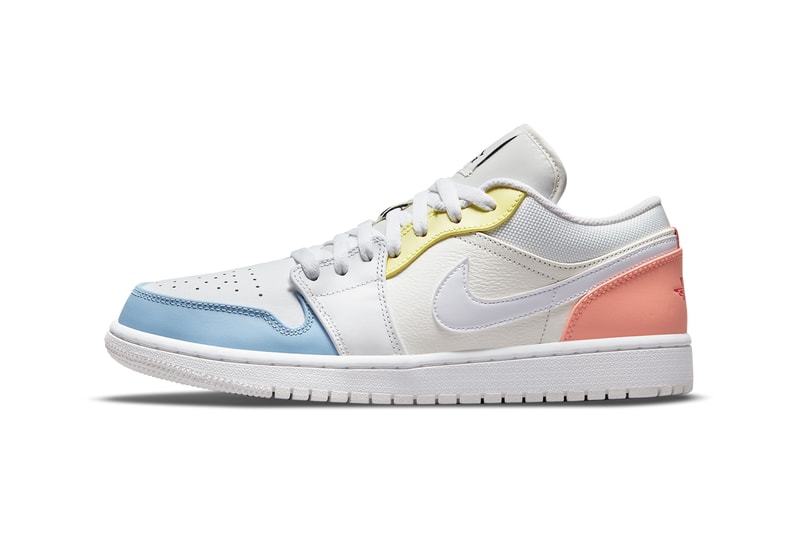 nike air jordan 1 aj1 low zoom cmft to my first coach side laterals details
