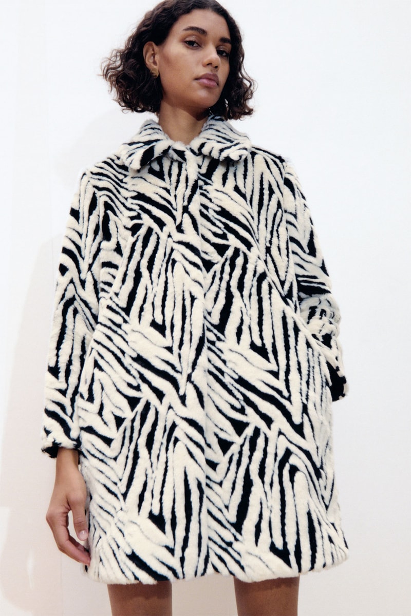 apc fall winter 2021 fw21 collection pattern coat outerwear jacket fleece