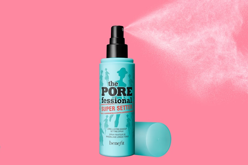 benefit cosmetics porefessional super setter spray makeup bottle packaging