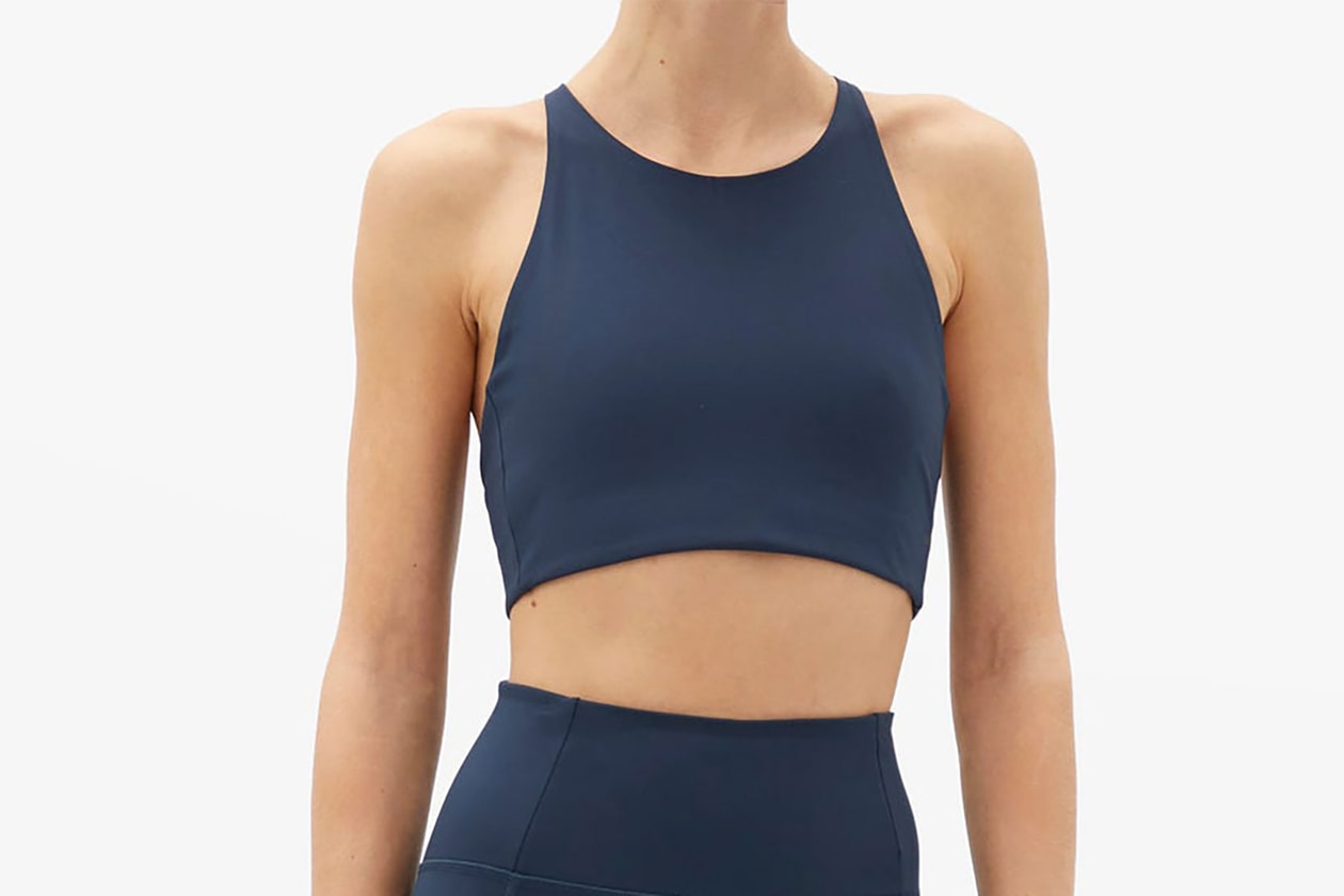 Girlfriend Collective Topanga Halter Sports Bra for Women, High Neck Sports  Bra Workout : : Clothing, Shoes & Accessories