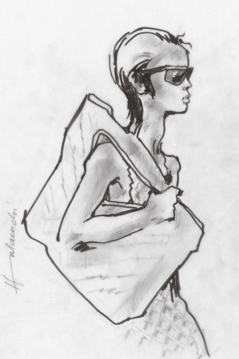 bottega veneta daniel lee digital journal first issue launch 01 illustration drawing barbara hulanicki