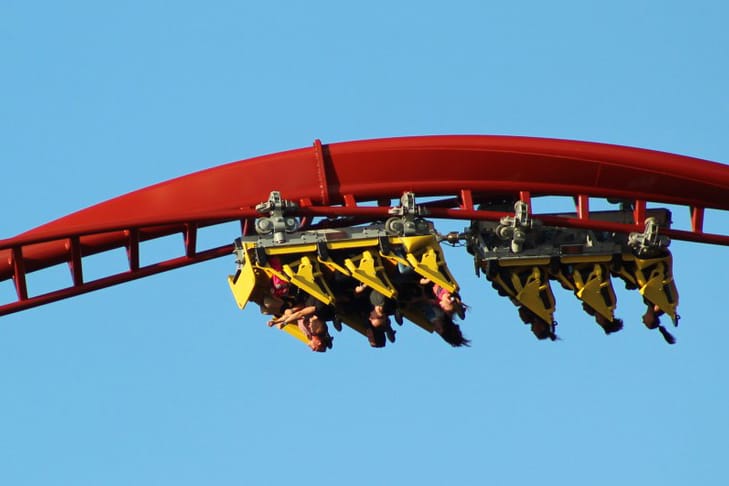 California Theme Parks Ban Screaming on Roller Coasters