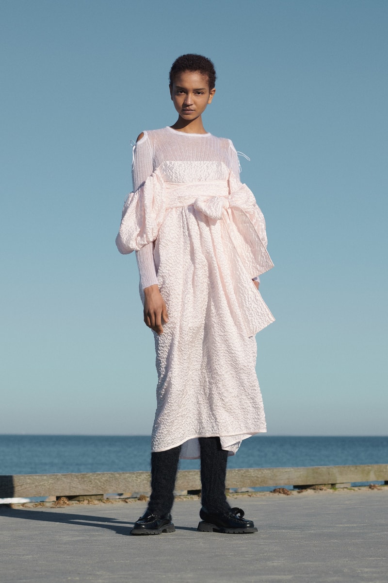 Cecilie Bahnsen Fall/Winter 2021 Collection The City Video Sustainable Collection Production Line Pre-Order