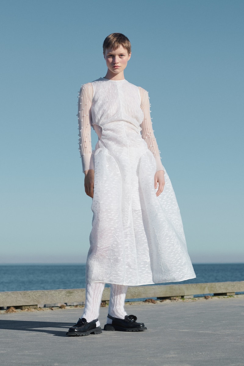 Cecilie Bahnsen Fall/Winter 2021 Collection The City Video Sustainable Collection Production Line Pre-Order