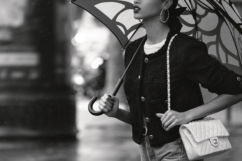 chanel spring summer ready to wear rtw handbags purses classic 11.12 white inez vinoodh Zoé Adjani