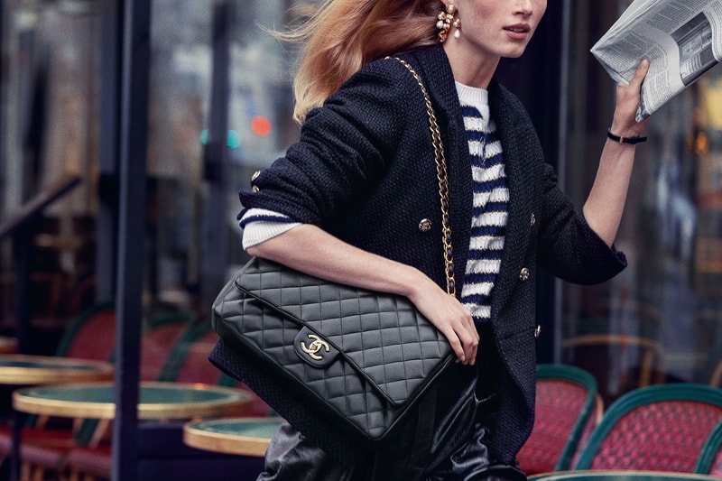 chanel spring summer ready to wear rtw handbags purses classic 11.12 black inez vinoodh rianne van rompaey