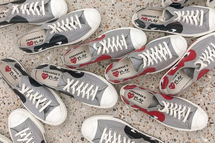 COMME des GARÇONS PLAY x Converse Rework the Classic Jack Purcell Silhouette