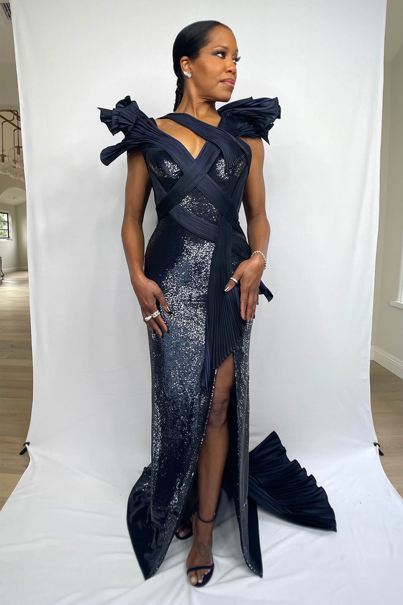 critics choice awards cca best red carpet looks celebrity style regina king versace gown dress